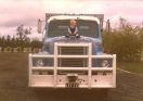 1972 First truck - International Transtar carting limestone from Merrimans Creek to the Gippsland Cement Works and first child Danny.jpg
